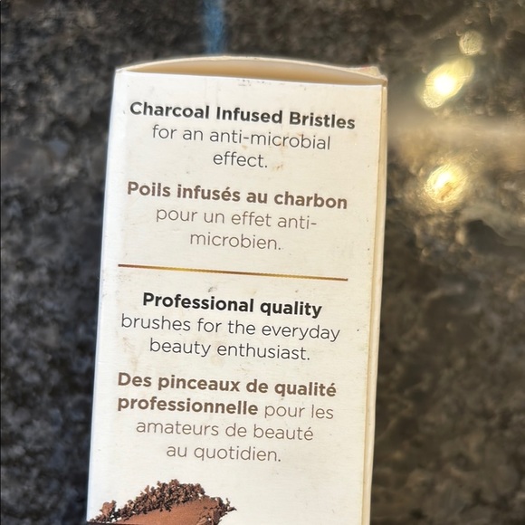 New! BDB Billion Dollar Brows Brushes Pro Brush Essentials 6 pc Charcoal Infused - Picture 3 of 6